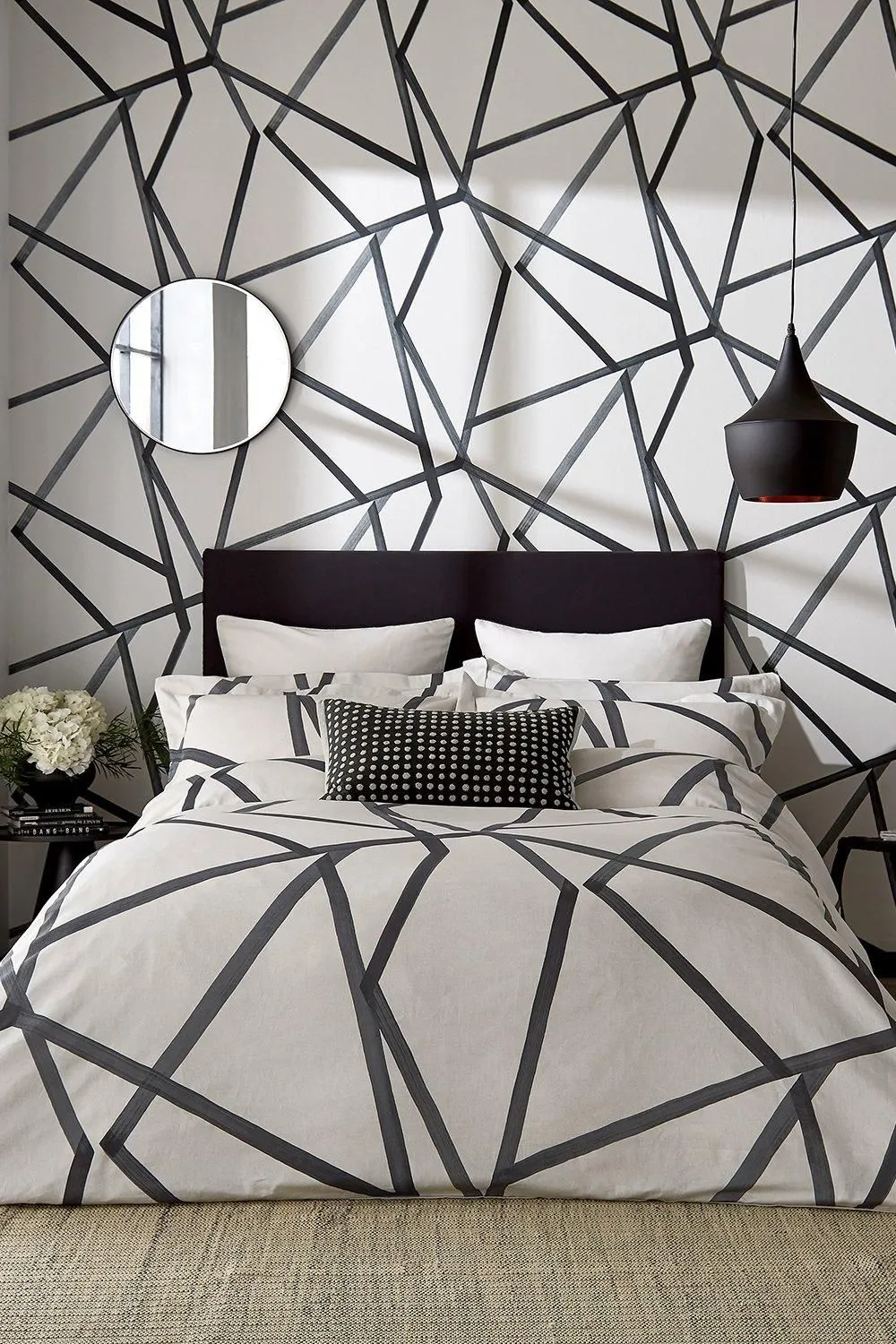 Harlequin 'Sumi' Duvet Cover in Beige