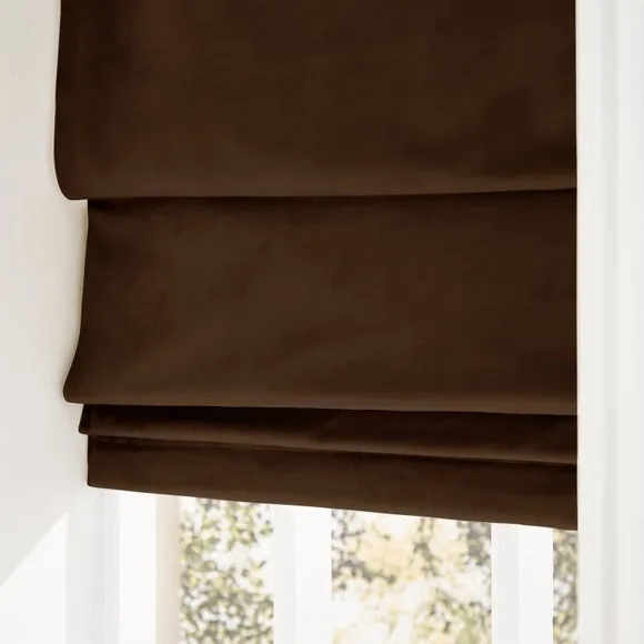 Recycled Velour Roman Blind 3