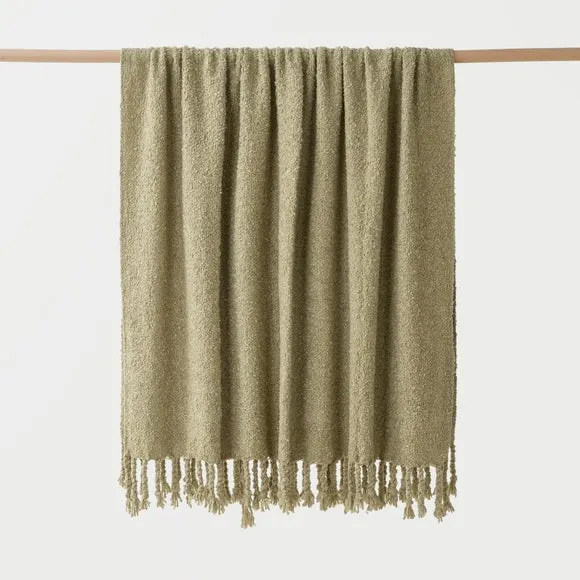 Lillie Boucle Throw Blanket, 130cm x 180cm 3
