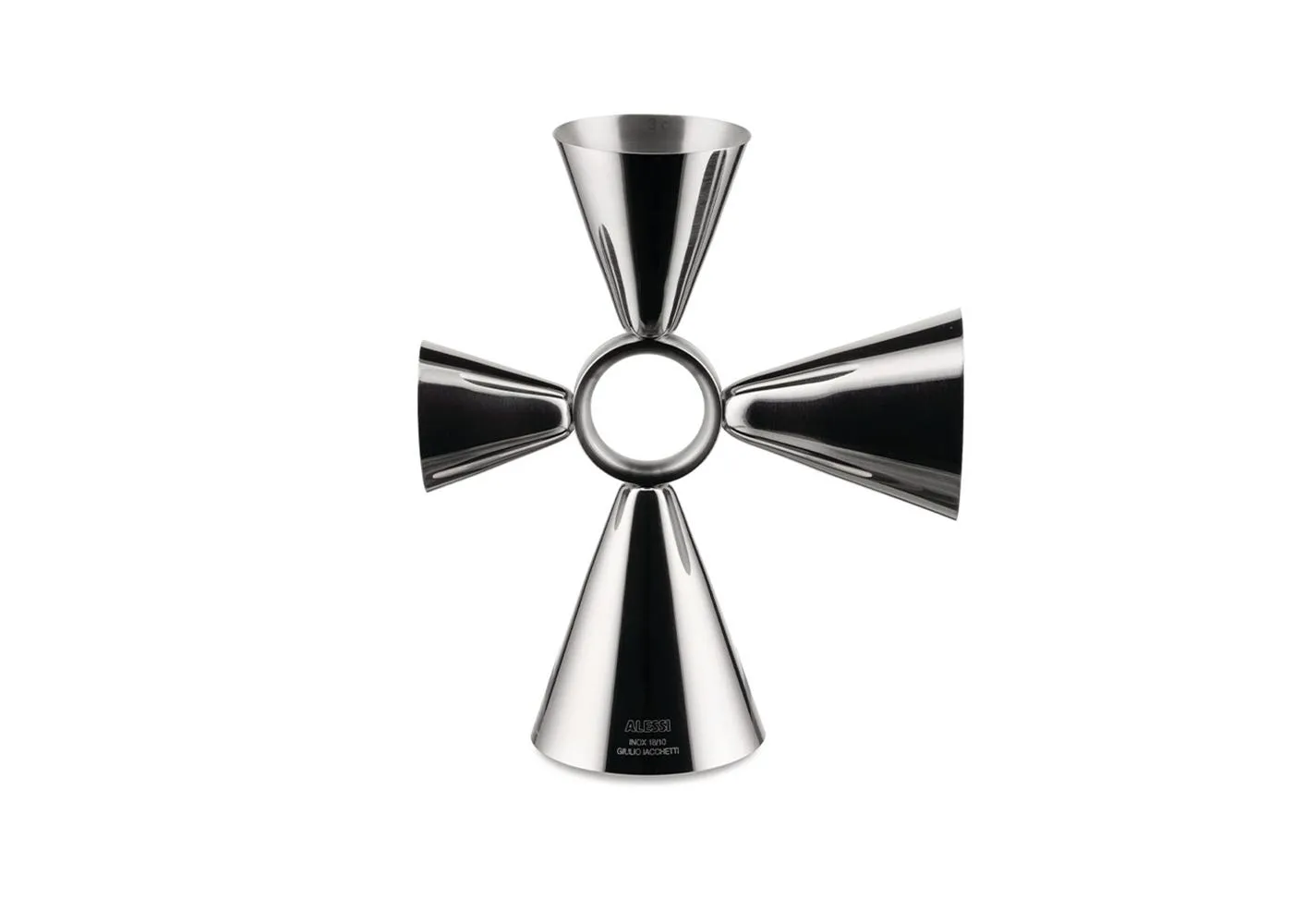 Alessi The Tending Box Quadri Combo Jigger