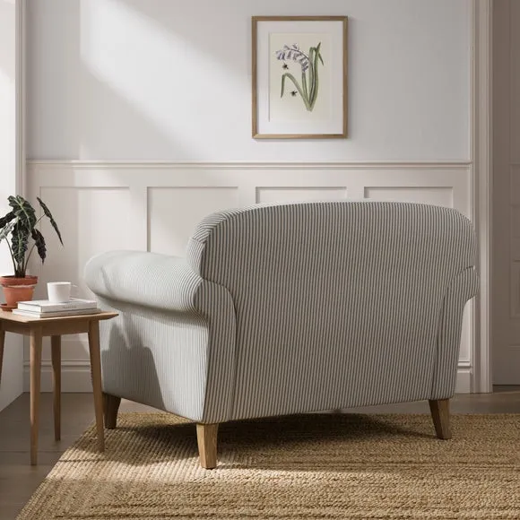 Millie Tiny Stripe Snuggle Chair 2