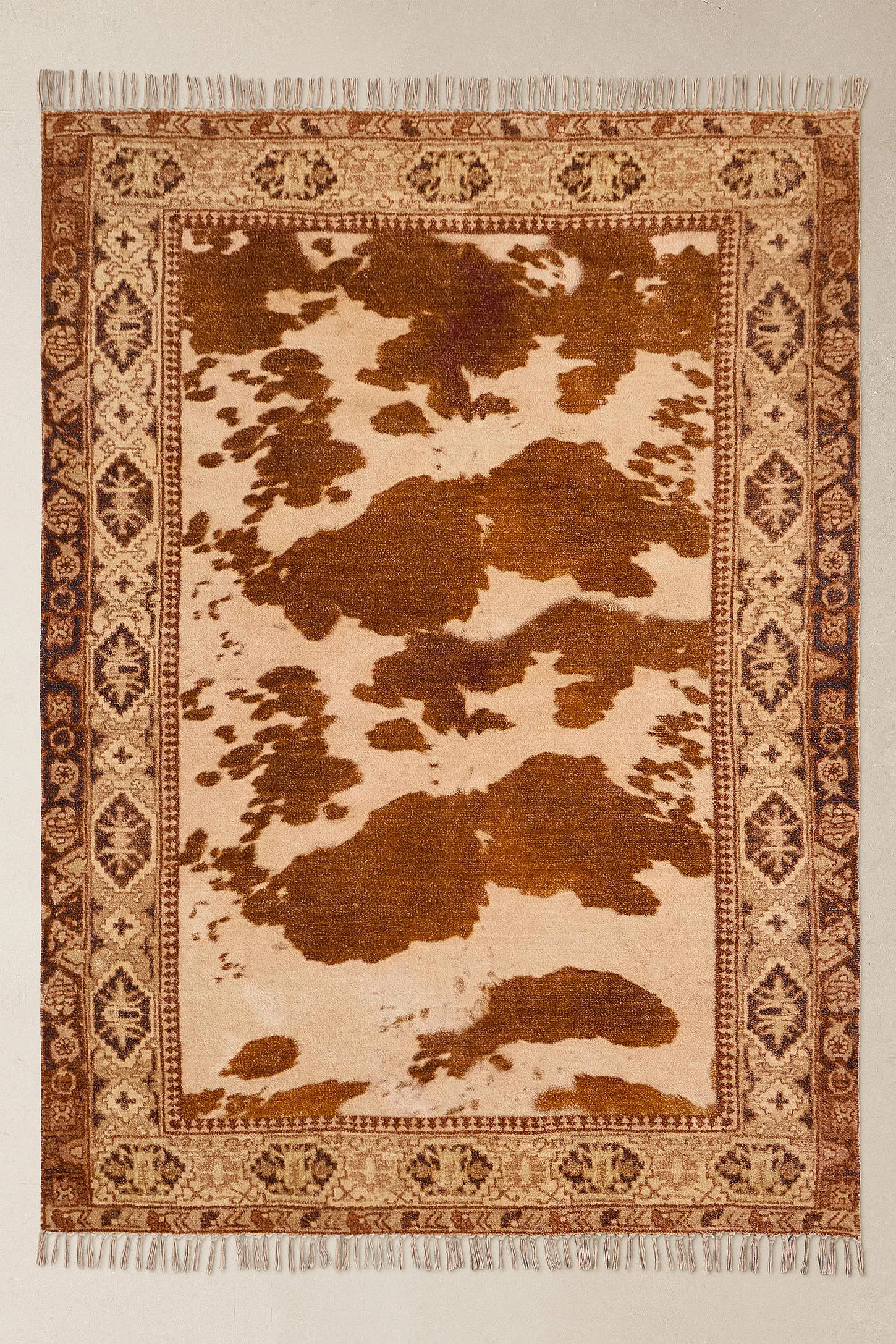 Leonore Cow 5x7ft / 150x210cm Rug - Neutral 2
