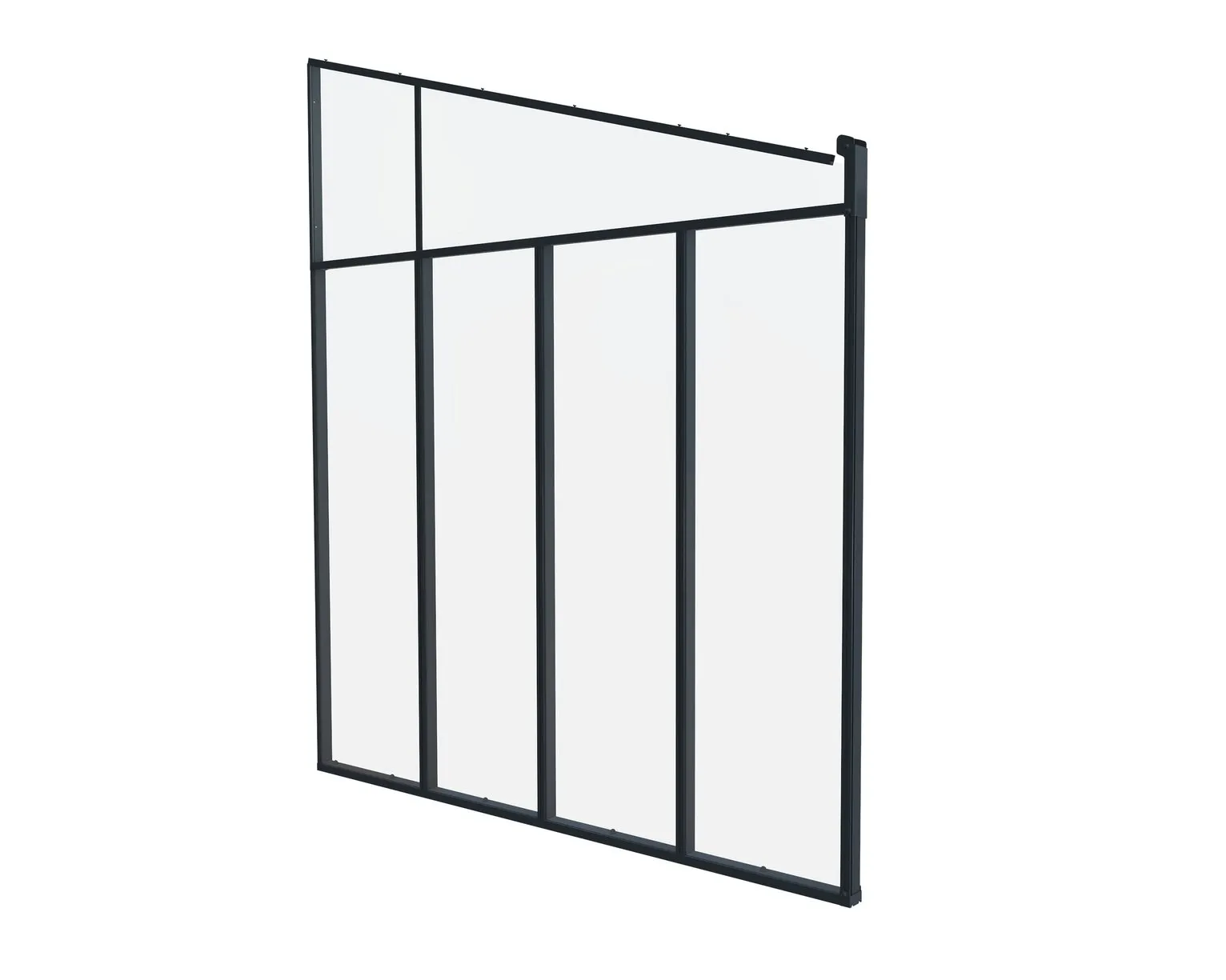 Palram Sierra 3m Patio Cover Side - Grey