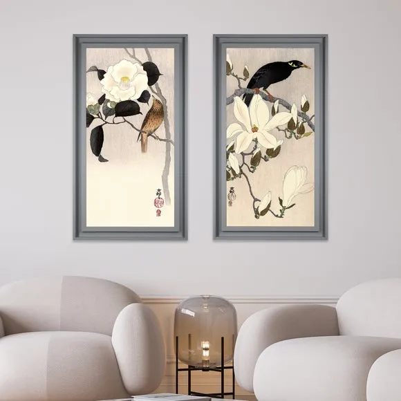 The Art Group Myna Magnolia Branch Framed Print 4