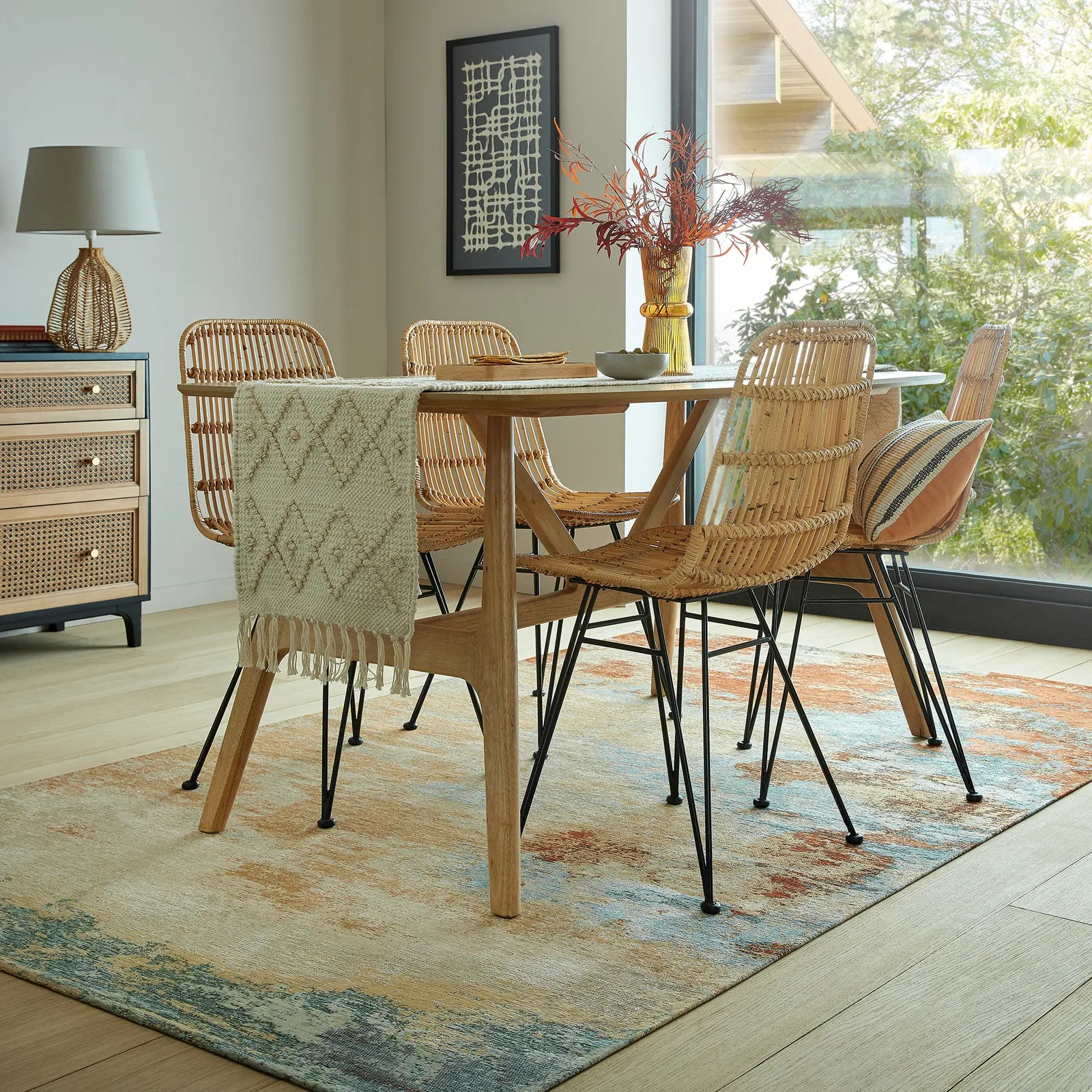 Irisa Abstract Rug Irisa Multi