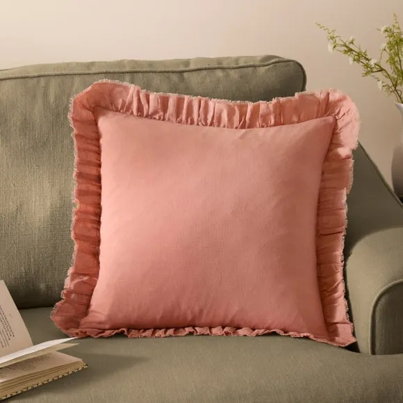Wylder Nature Doris Feather Square Cushion 1