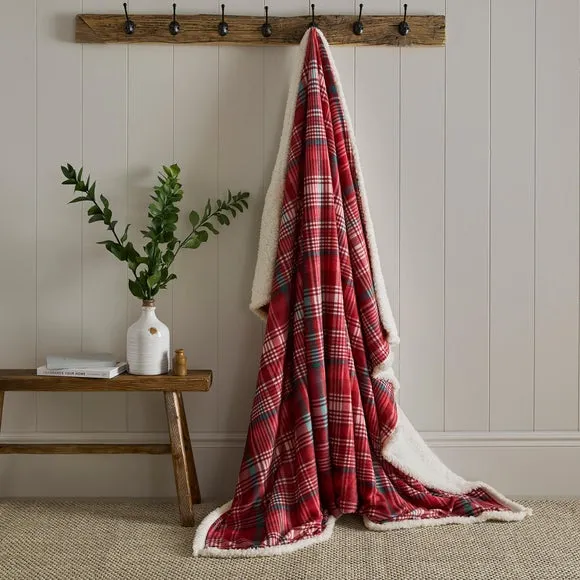 Dreams n Drapes Bennet Check Throw Blanket 1