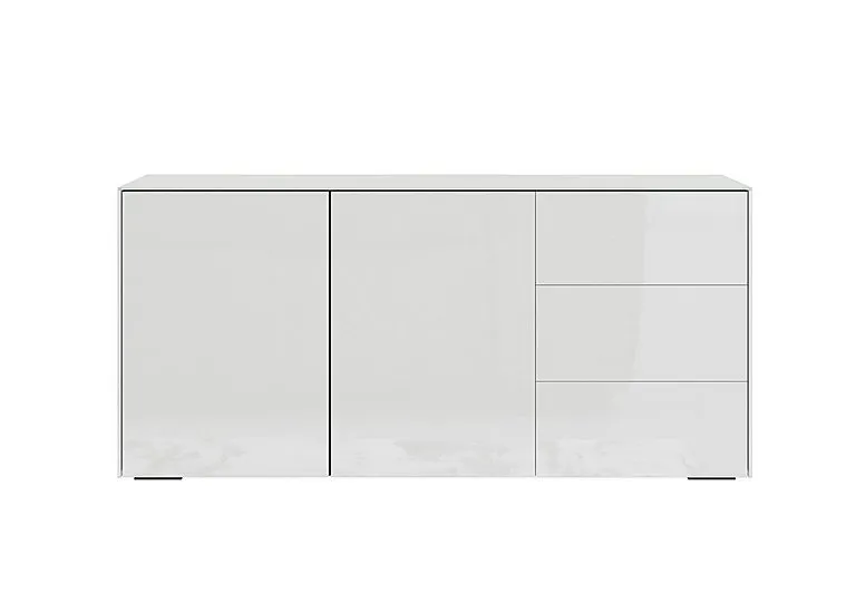 Lexa Smart 2 Door 3 Drawer Sideboard - White