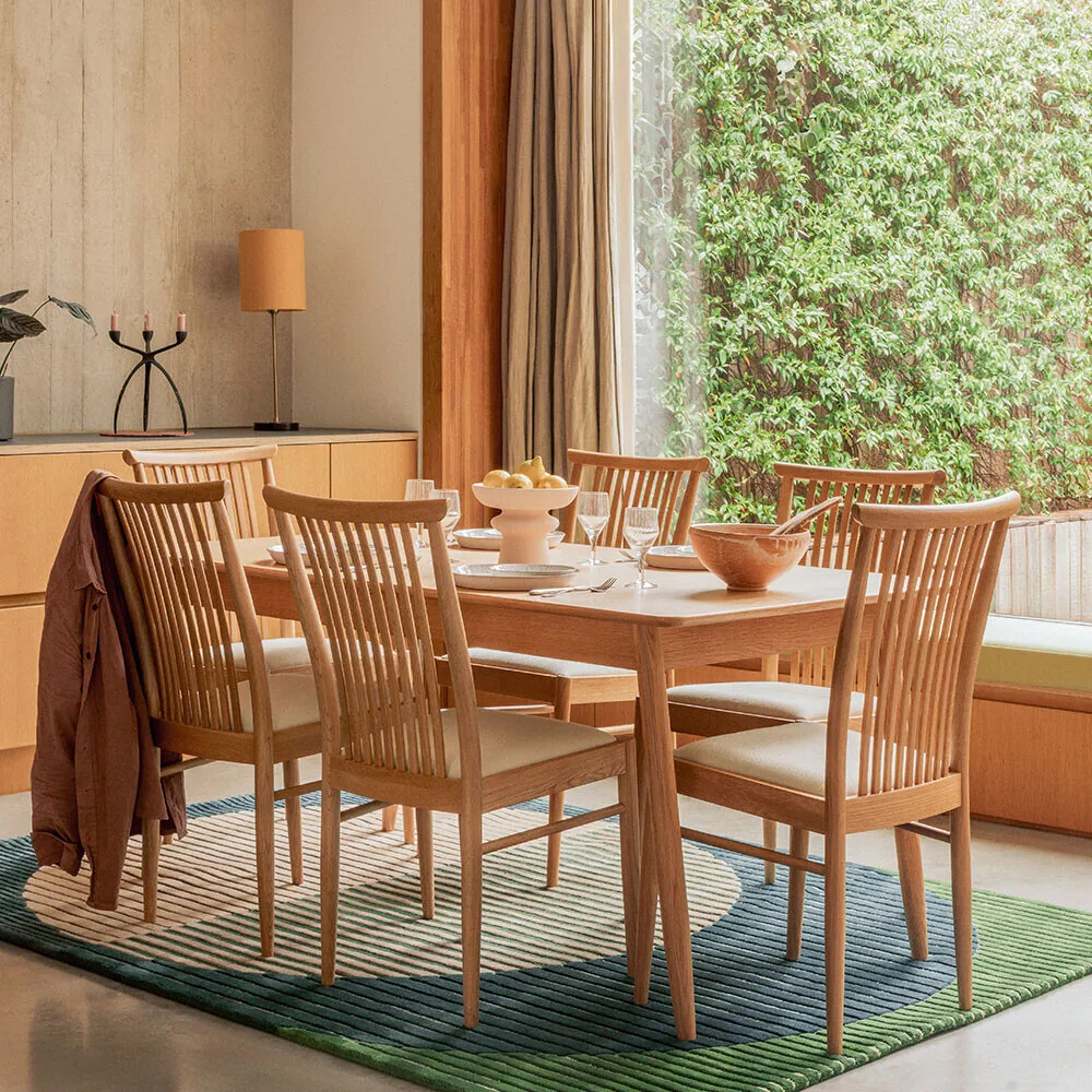 Ercol Teramo Dining Chair, Brown Oak | Barker & Stonehouse 3