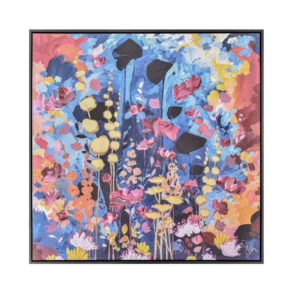 The Final Flush II by Susan Nethercote Framed Canvas 3