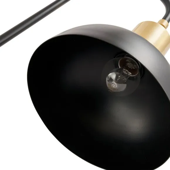 Mayfair Matt Black Domed Task Table Lamp 6
