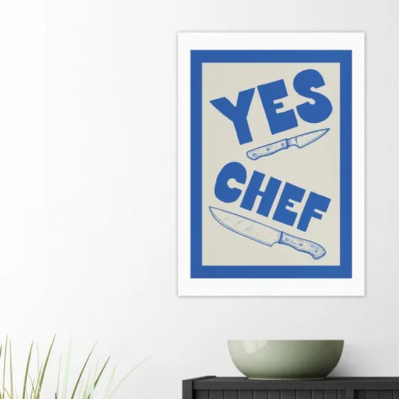 East End Prints Yes Chef by Don't Grow Up Print 1