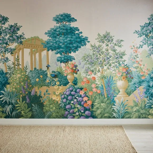 Cranberry and Laine Landscape Garden Wall Mural 2