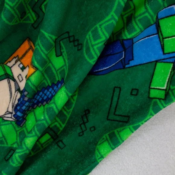 Minecraft Levels Fleece Blanket 100cm x 150cm 5