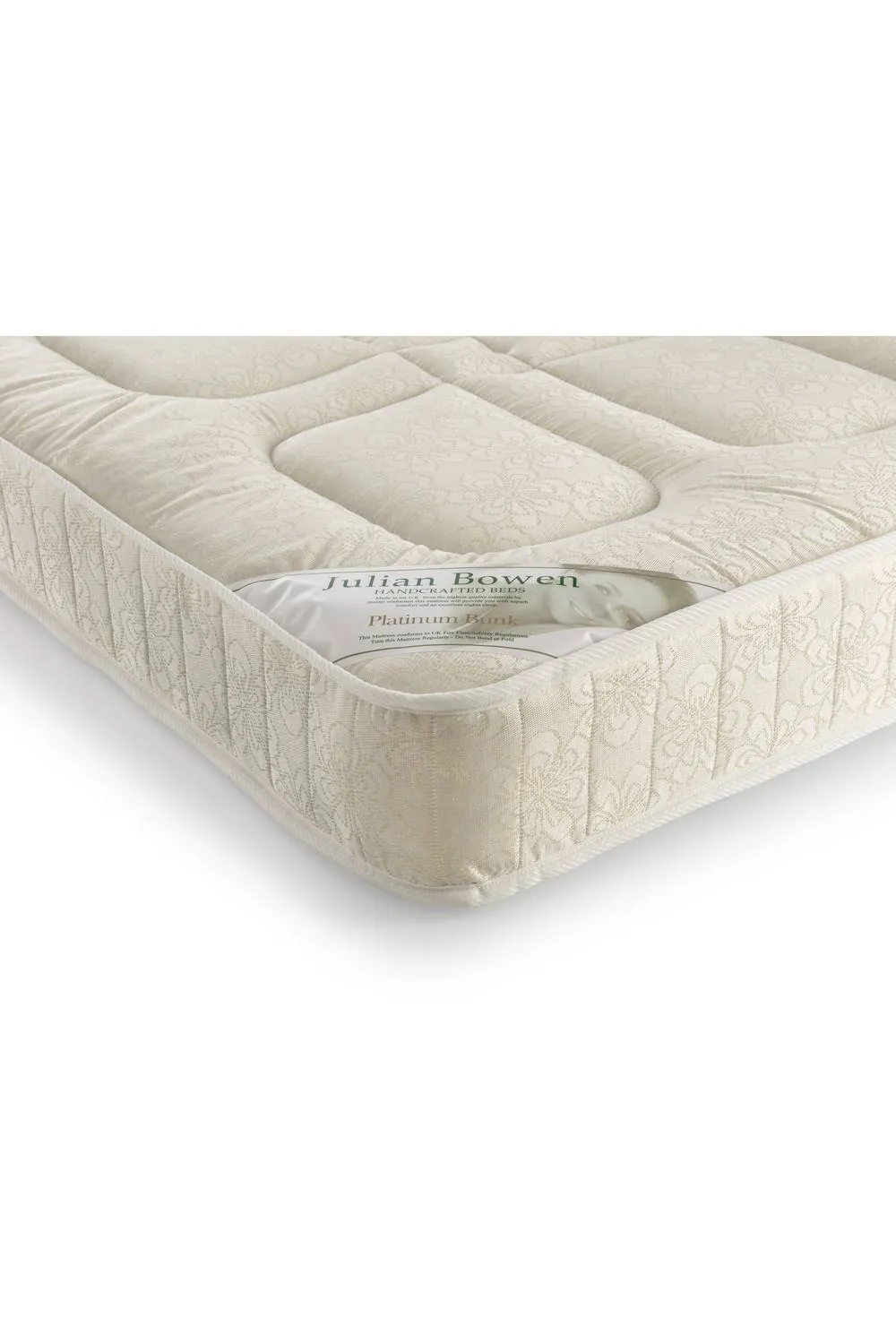 Julian Bowen Platinum Bunk Spring Mattress in White 4