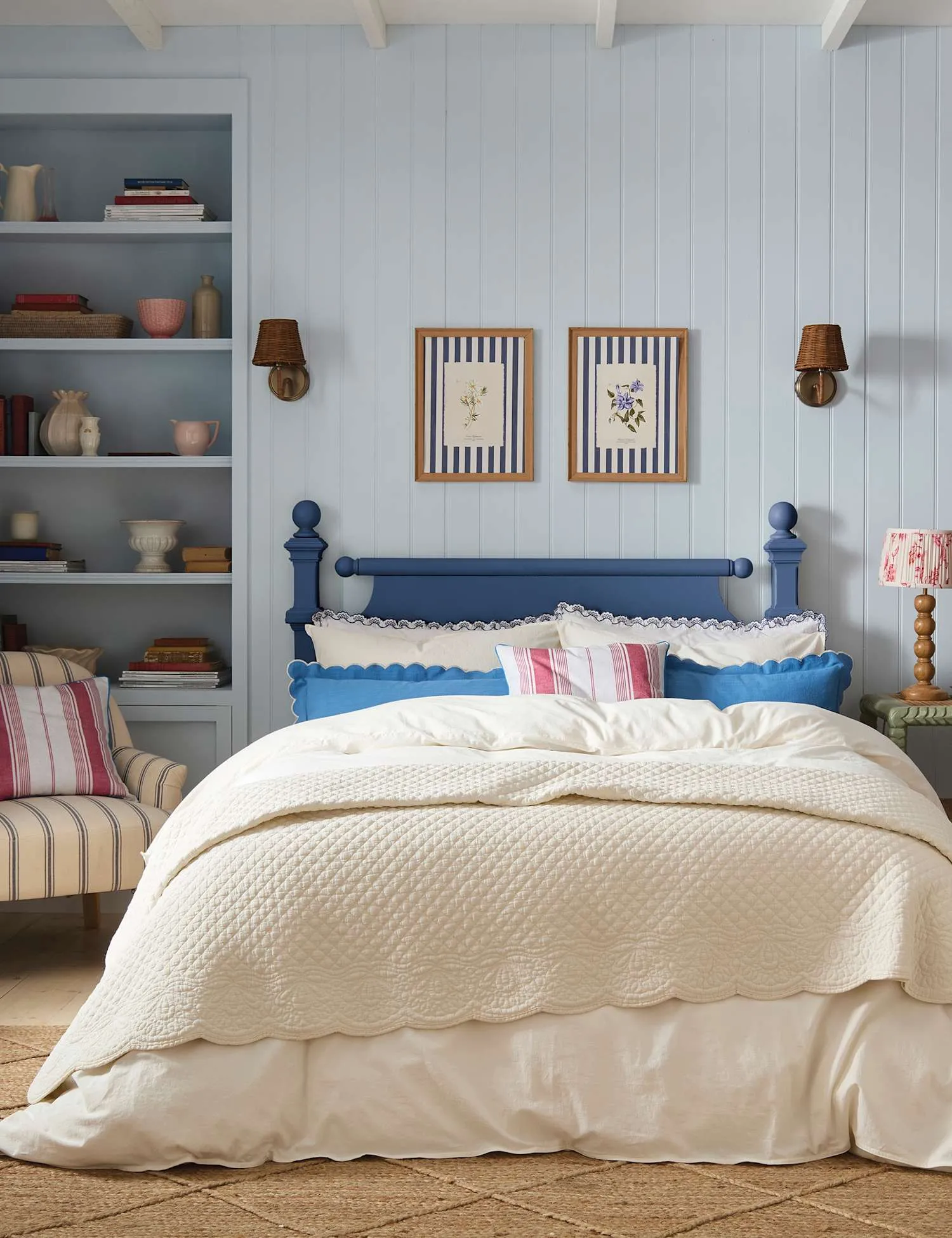 Joules Pure Cotton Country House Bedding Set Cream