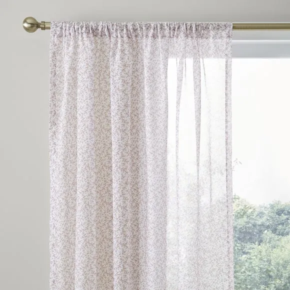 Annie Floral Slot Top Voile Panel 1