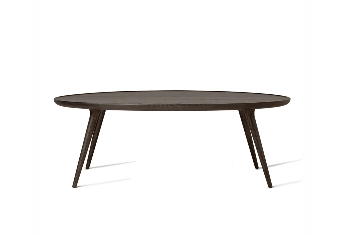 Mater Accent Oval Lounge Table Sirka Grey Stained Oak W80 x L120 1