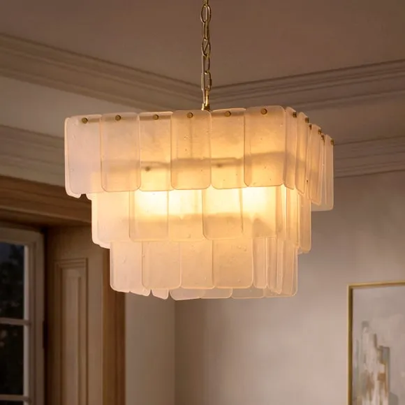 Everly 6 Light 3 Tier Adjustable Pendant Light 2