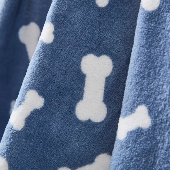 Bone Print Throw Blanket 130cm x 170cm 2