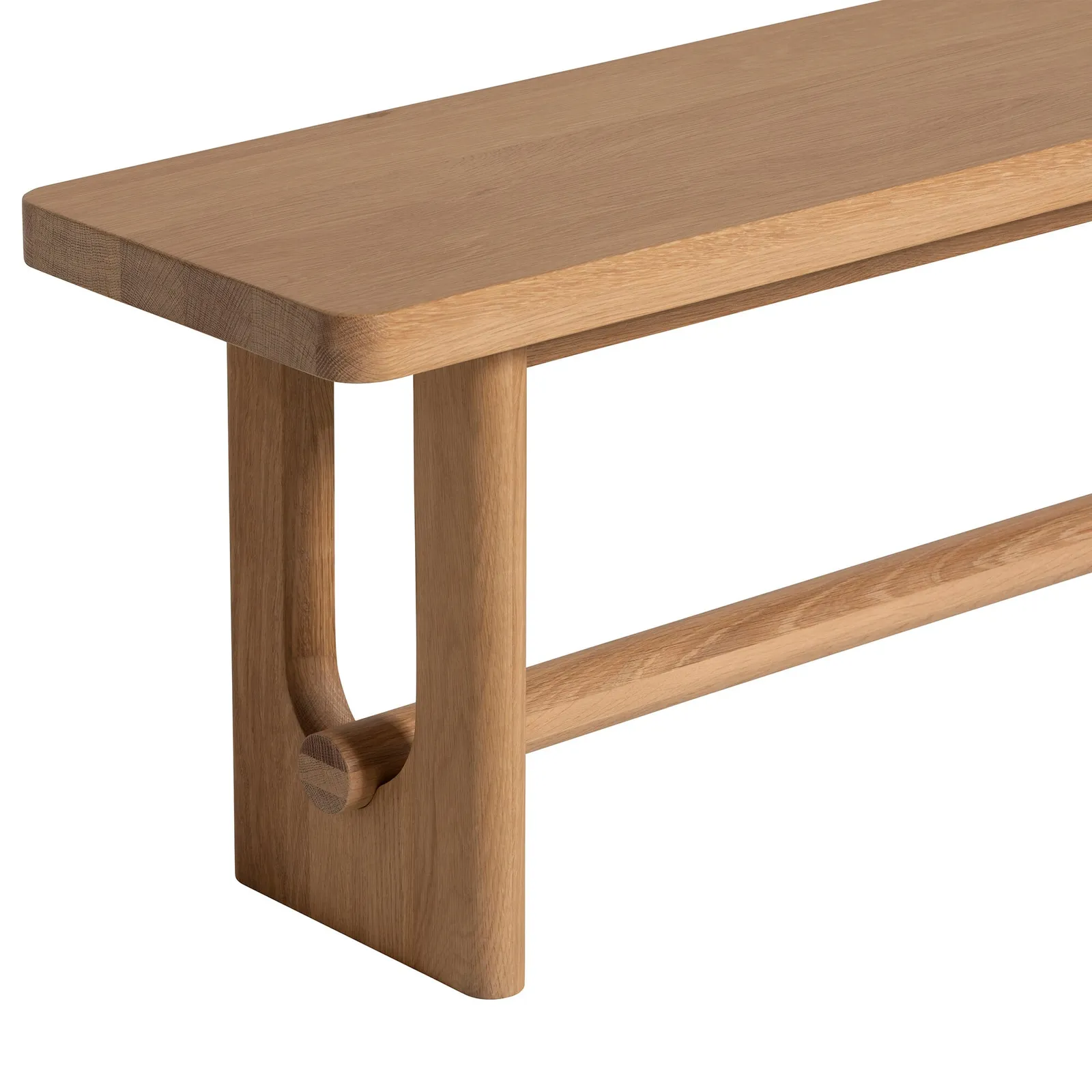 Olav Dining Bench 200Cm, Brown Oak | W200cm | Barker & Stonehouse 5