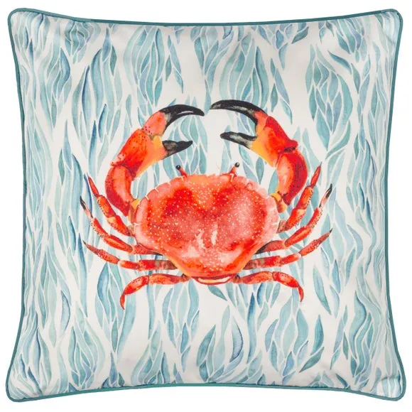 Abersoch Crab Outdoor Square Cushion