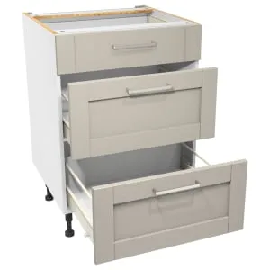 Wickes Ohio Stone Shaker Drawer Unit - 600mm 2