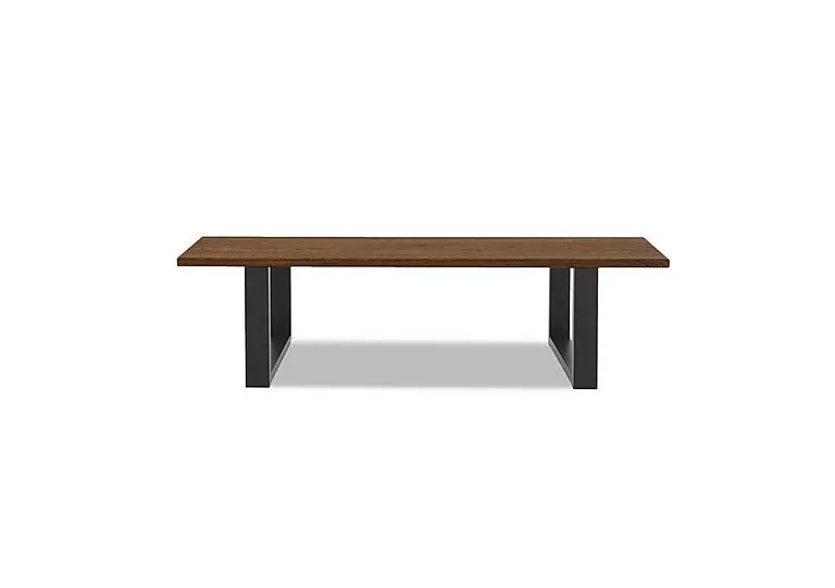 Terra Compact Dining Bench with U Shaped Legs - 140-cm - Desert