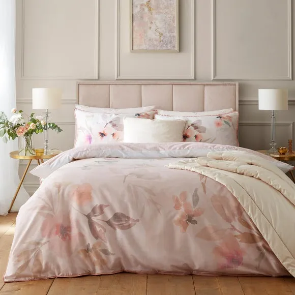 Soiree Mia Floral Blooms 100% Cotton Duvet Cover & Pillowcase Set 5