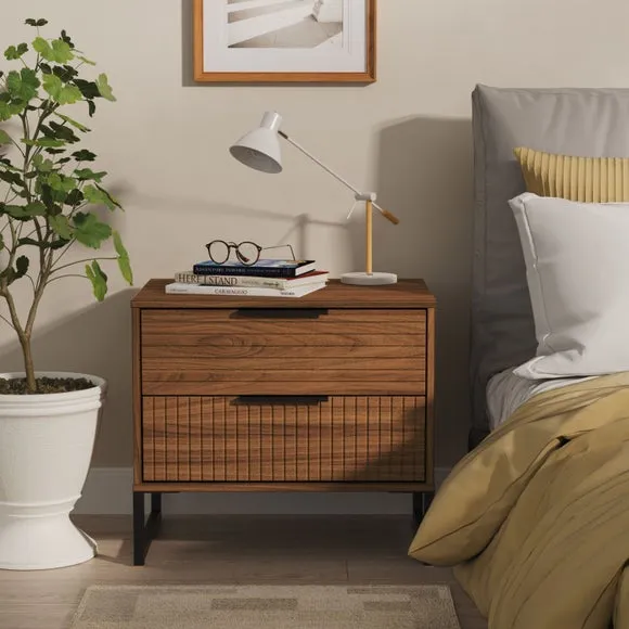 Harborne Wide Bedside Table 1