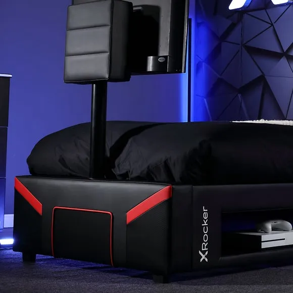 X Rocker Cerberus Twist TV Single Gaming Bed Frame 6