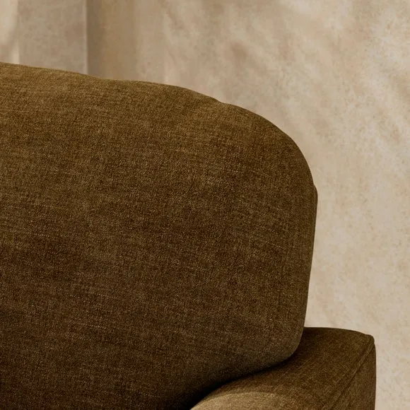 Arthur Linen Chenille Corner Chaise Sofa 4