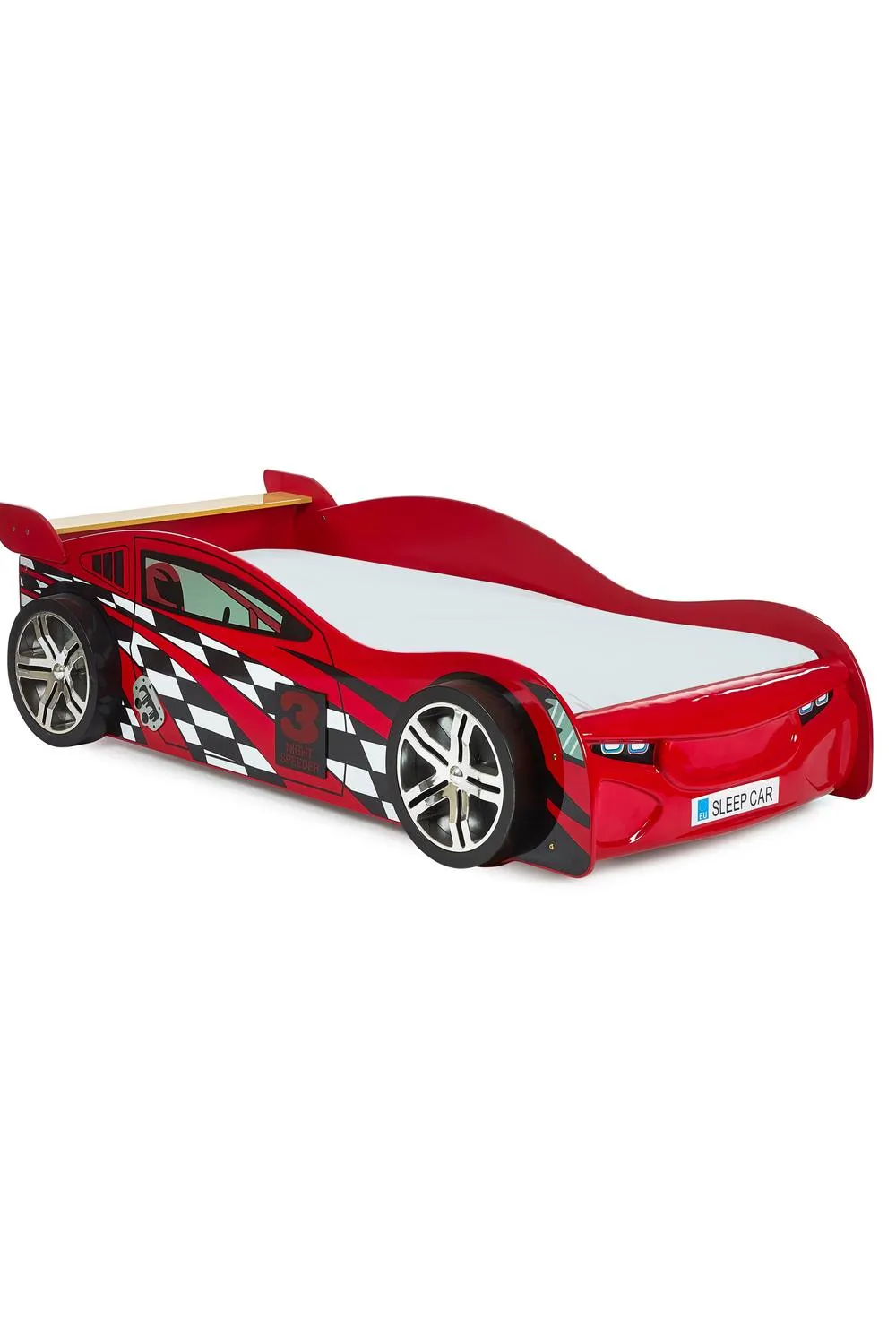 Julian Bowen Scorpion Single Red Racer Car Bed 3