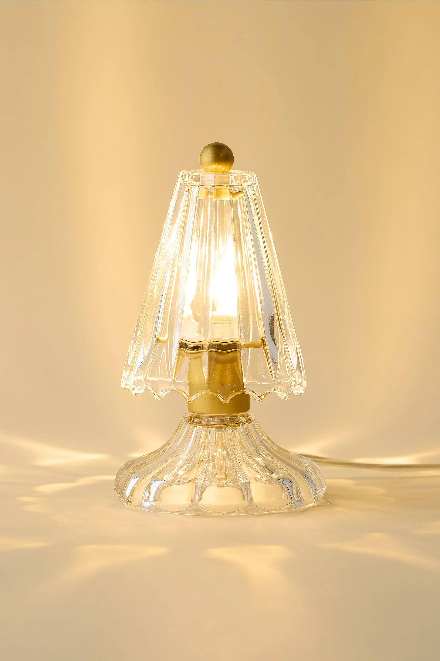 Eve Clear Glass Table Lamp - Clear ALL 4