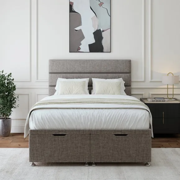 Woven Fabric End of Bed Ottoman Base 2