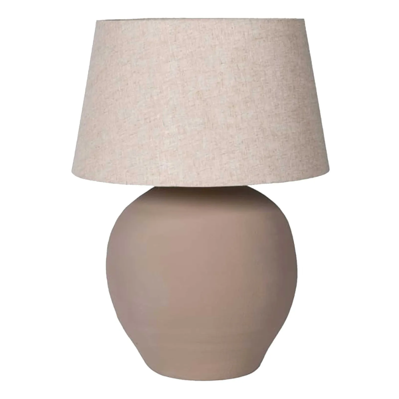 Taupe Ceramic Table Lamp | Barker & Stonehouse
