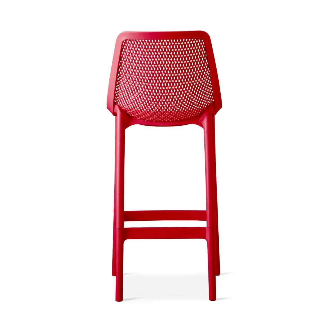 netfurniture Gunez Bar Stool Quality - Red 3