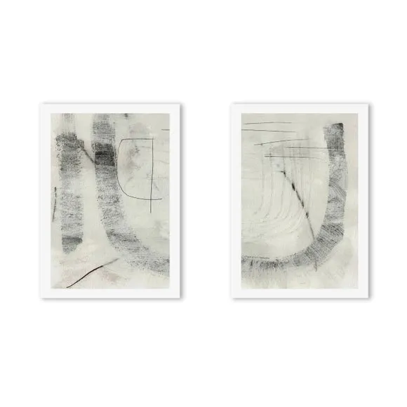 East End Prints Set of 2 Real Prints 2