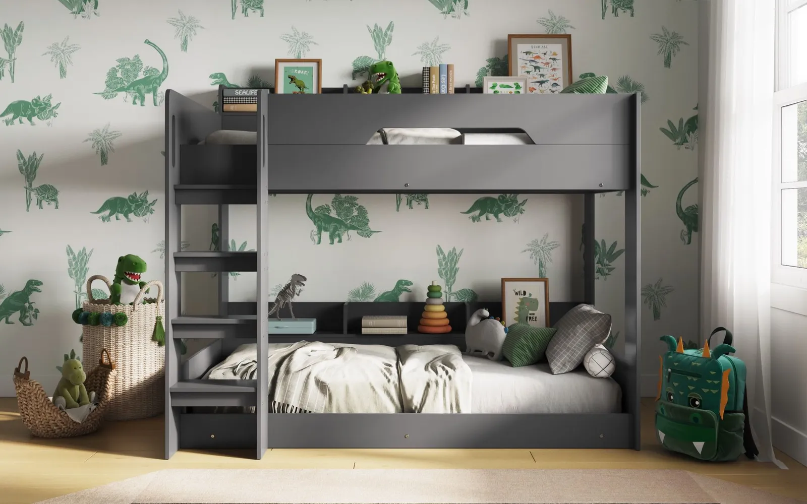 Flair Gravity Bunk Bed in Grey 3