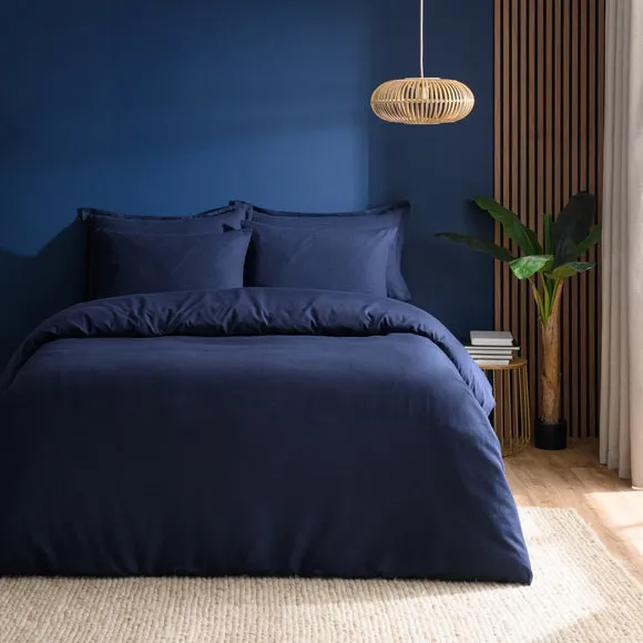 Newston Waffle Polycotton Duvet Cover & Pillowcase Set 2