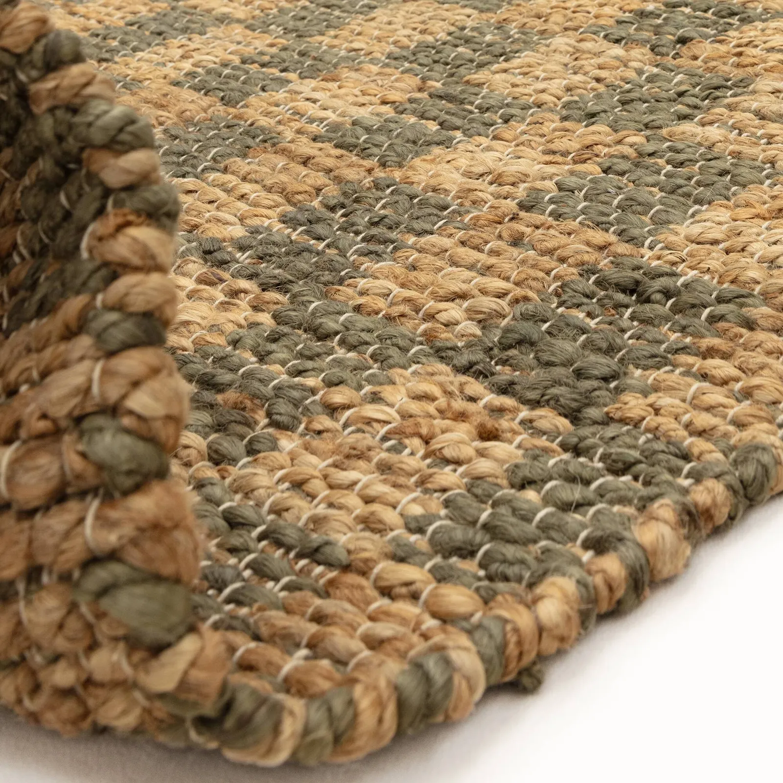 Avara Olive 200X290Cm Rug, Square Fabric | Barker & Stonehouse 2