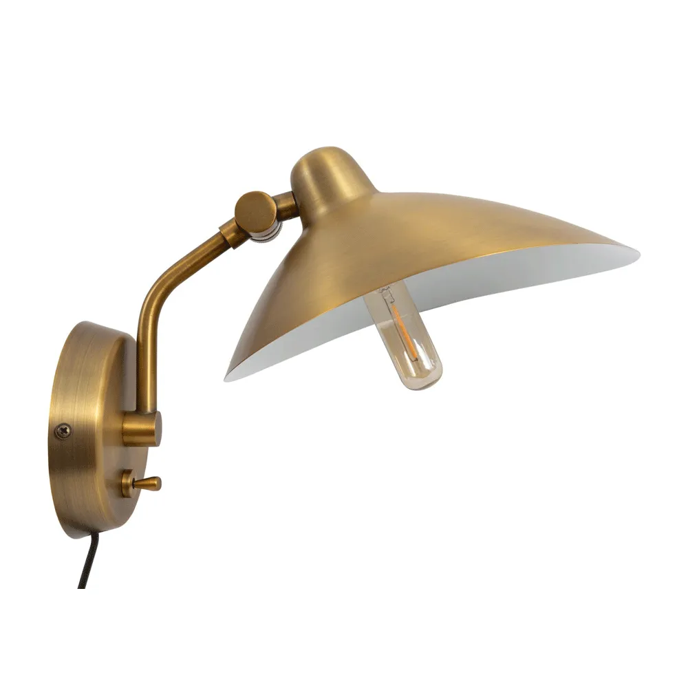 Heal's Milton Wall Light Brass 2