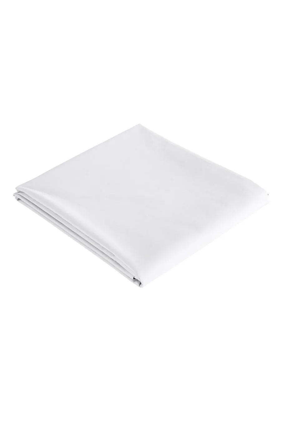 CHRISTY Pure Cotton Percale Flat Sheets in White 3