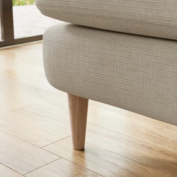 Sven Soft Texture Chenille Reversible Corner Chaise Sofa 5