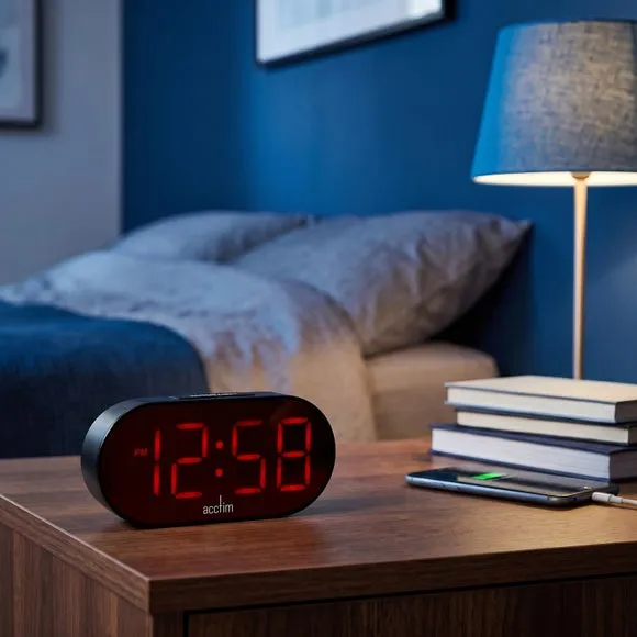 Acctim Jared Wireless LED Alarm Clock 2