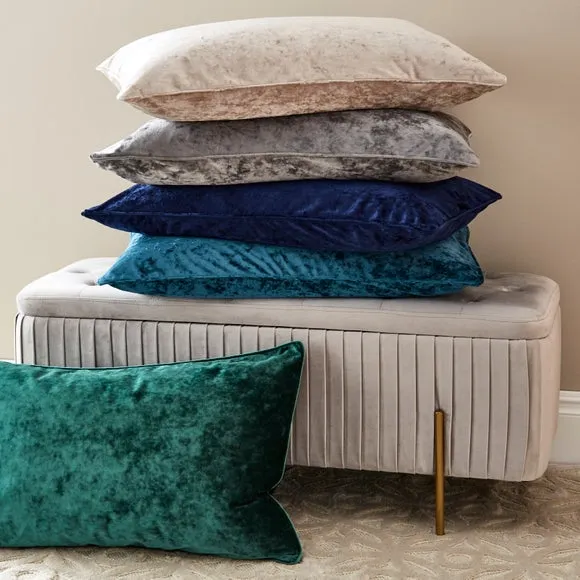 Crushed Velour Piped Pillowcase 3