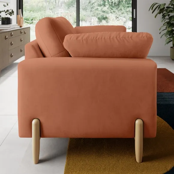 Apollo Vintage Velvet Snuggle Sofa 2