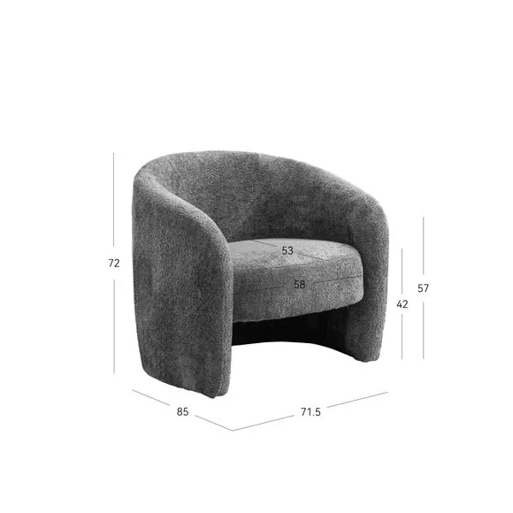 Lauren Chenille Accent Chair 4