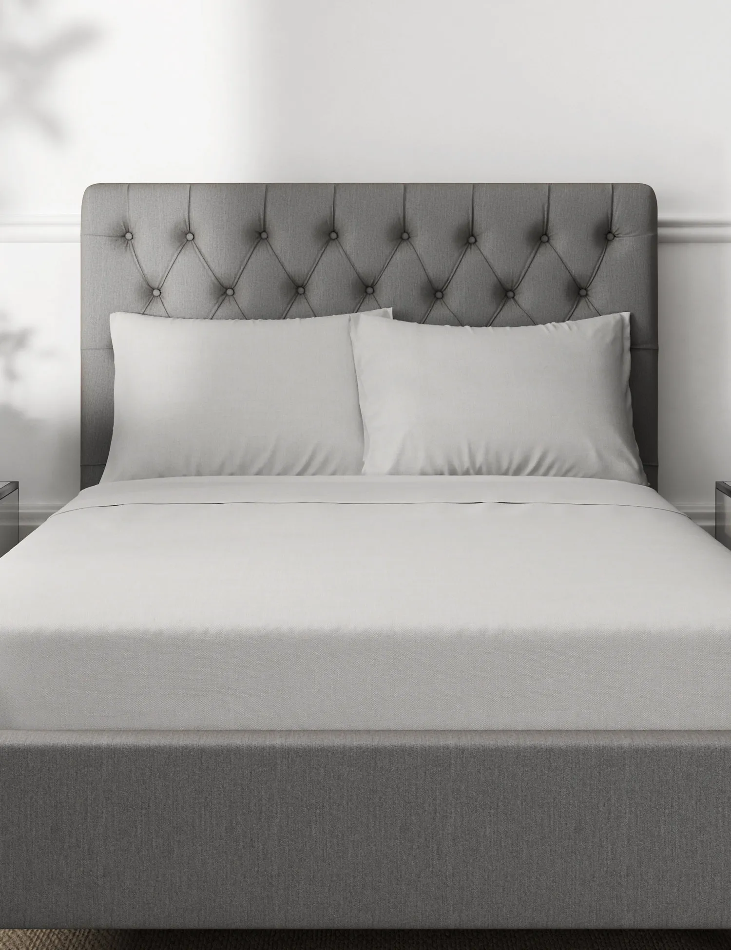 M&S 2 Pack Percale 300 Thread Count Pillowcases