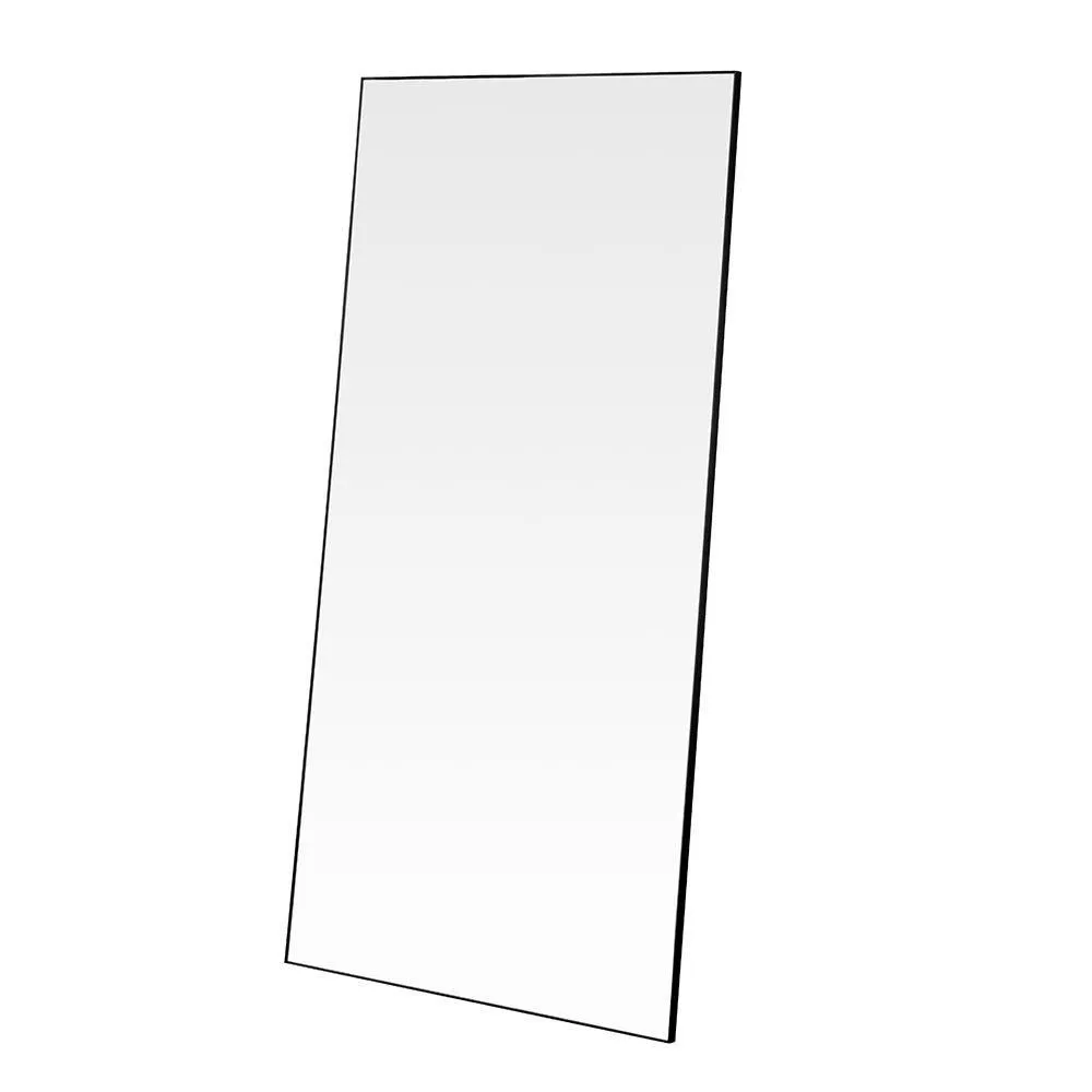 Yearn Mirrors Large Full Length Minimal Mirror Black 180x90cm 2